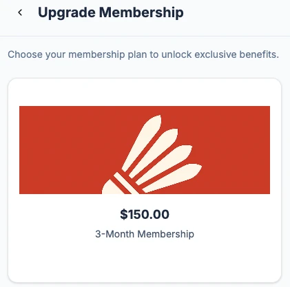 Untitled3 Picture of the upgrade membership screen